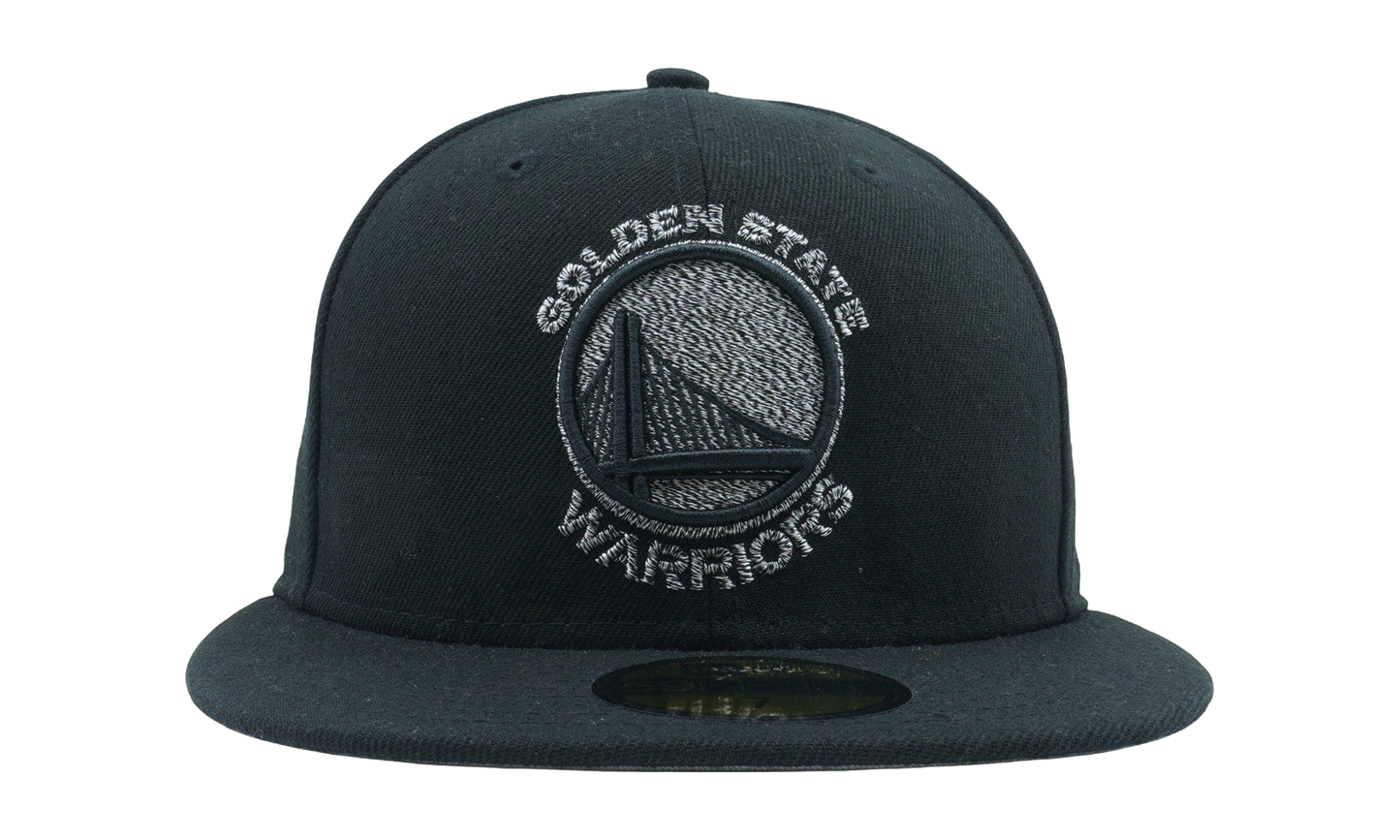 59FIFTY Golden State Warriors Team Twisted Fitted Hat "Black" NE1127