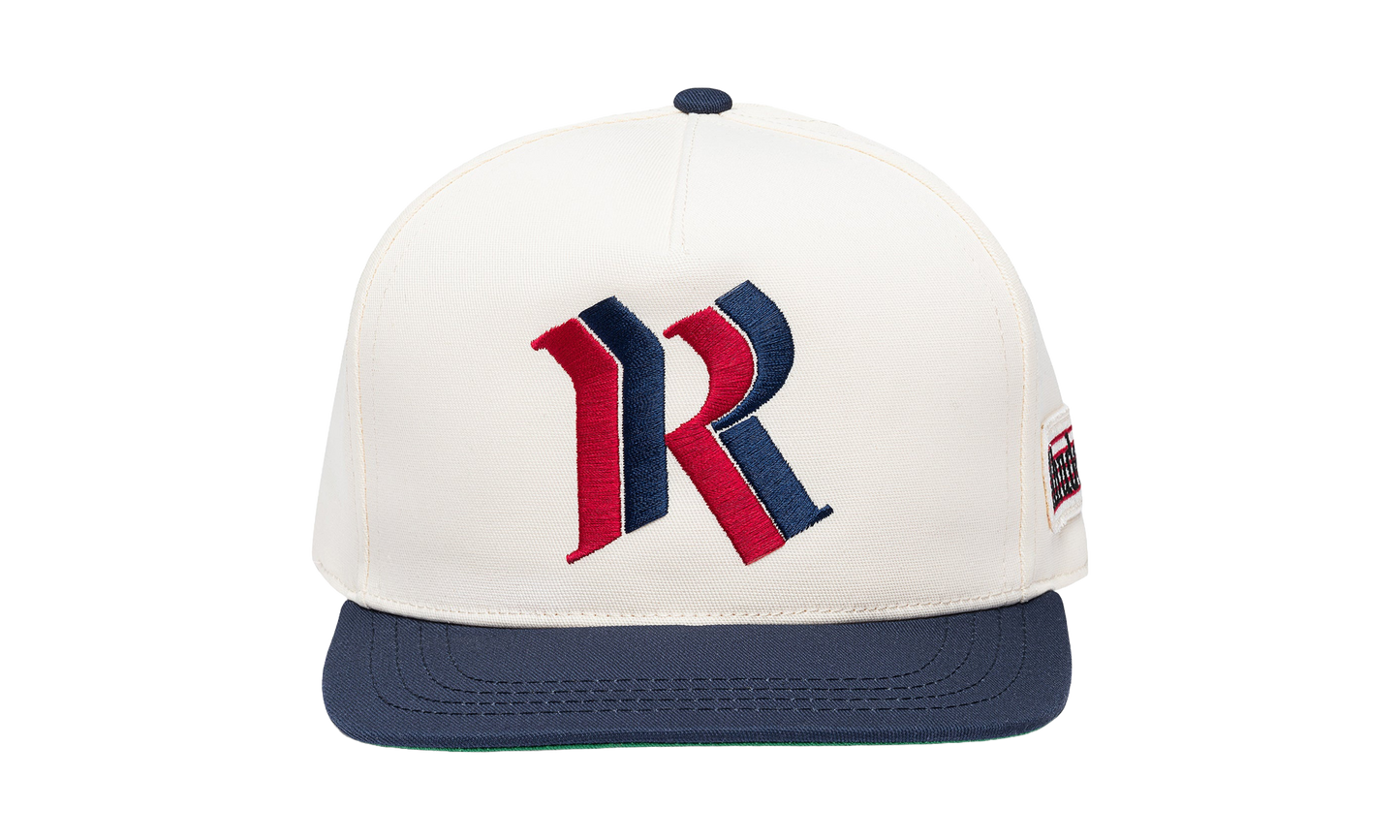 Double-R Hat "Cream / Navy" RHPS24HA02608617 CRN