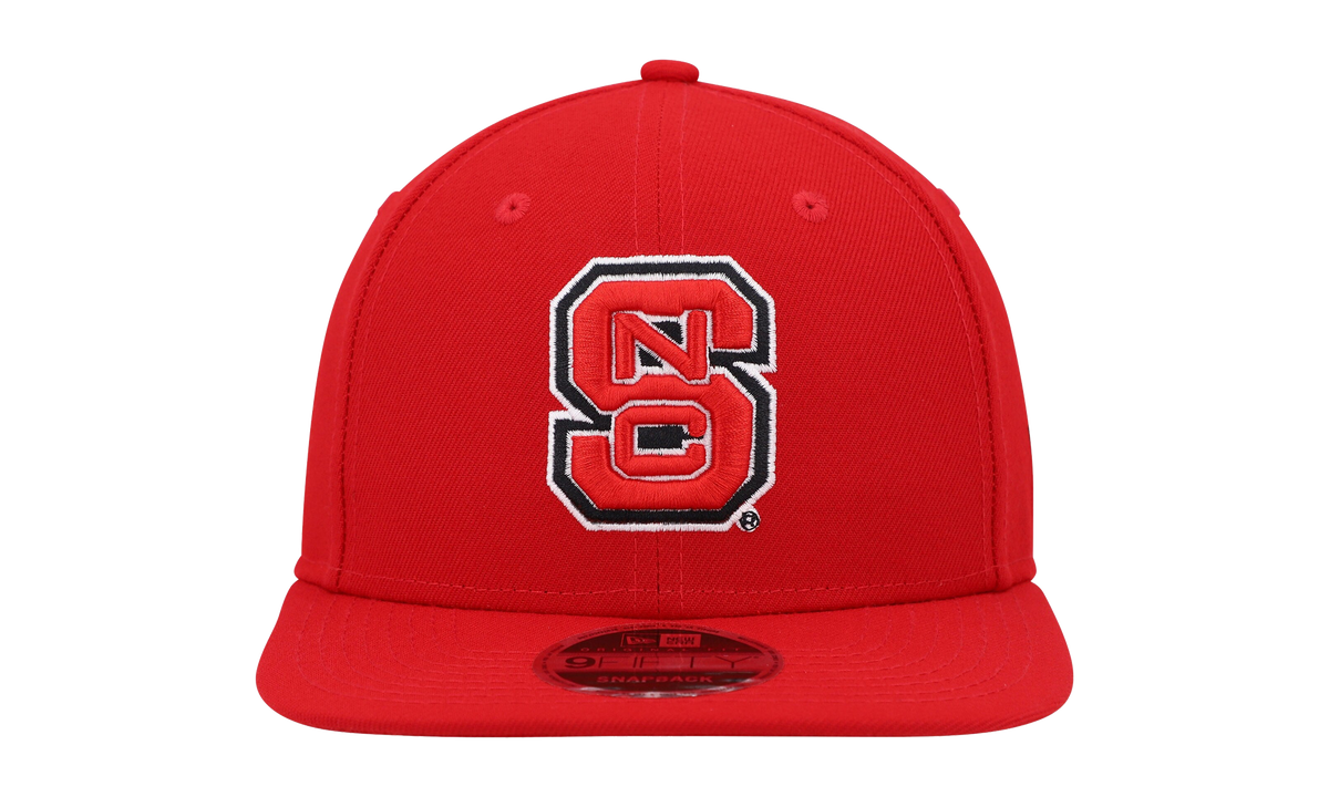 9FIFTY NC State Wolfpack Snapback Hat "Scarlet" NE1021
