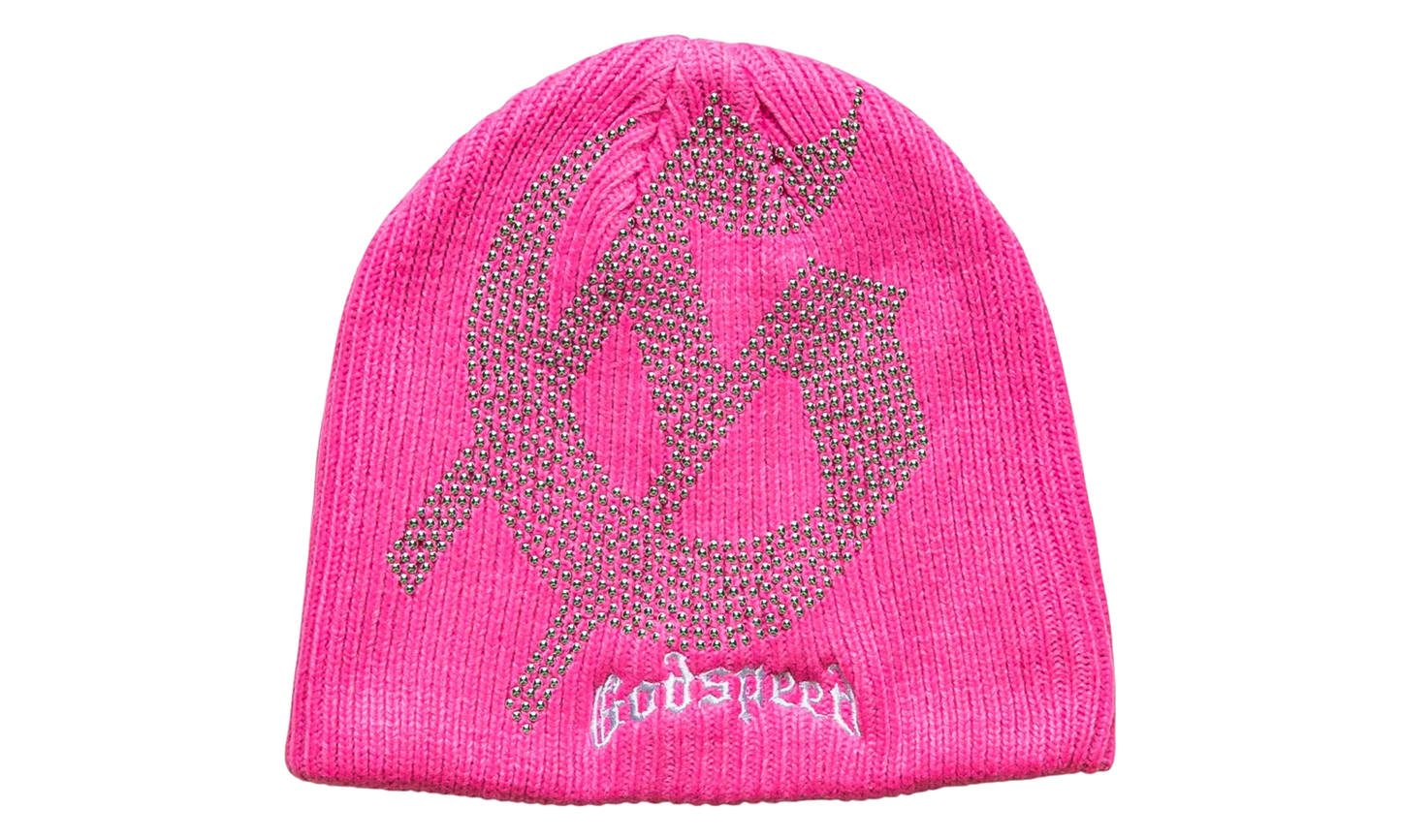 Studded Beanie "Pink" GS684