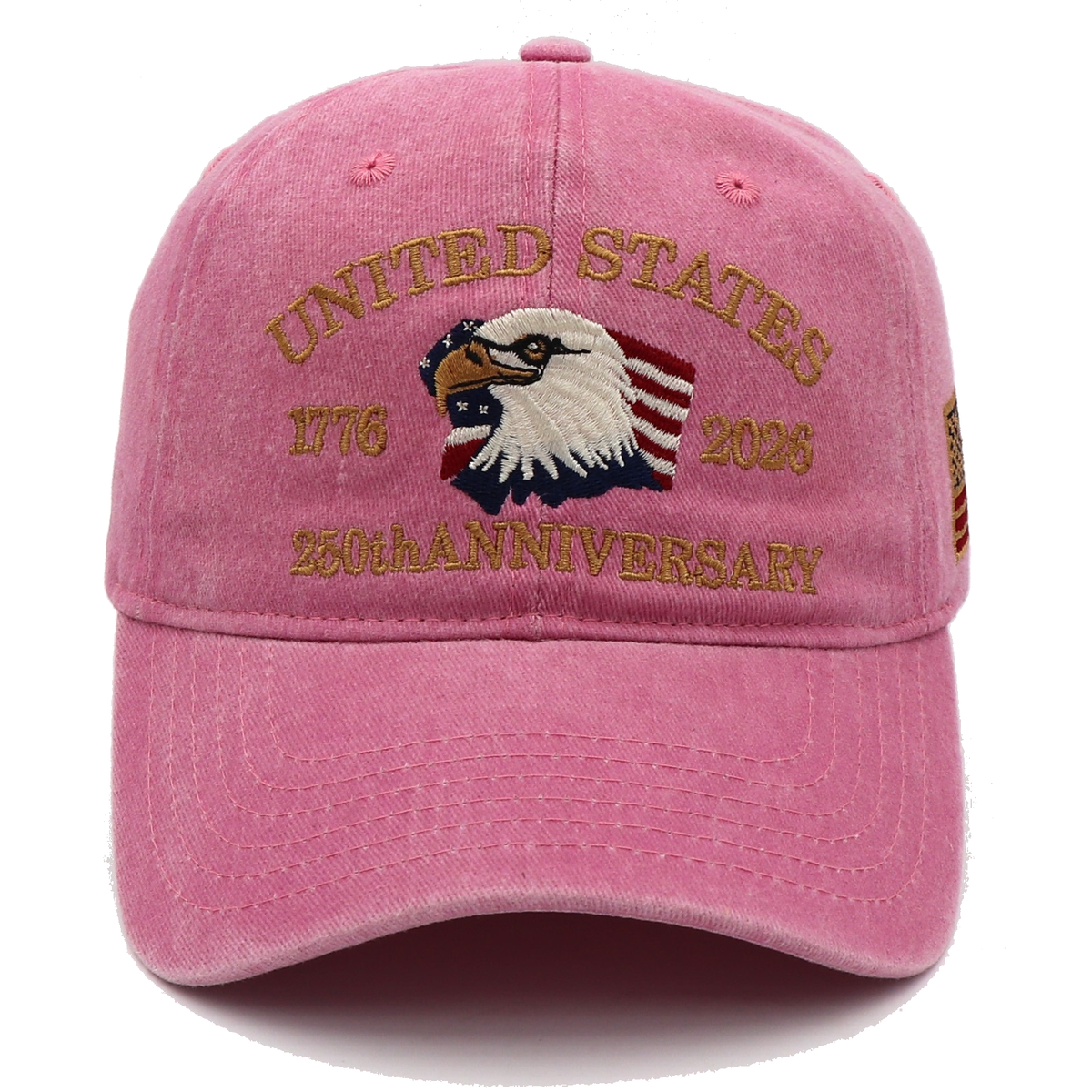 Exclusive USA 250th Anniversary Eagle Cap (1776–2026) — Embroidered