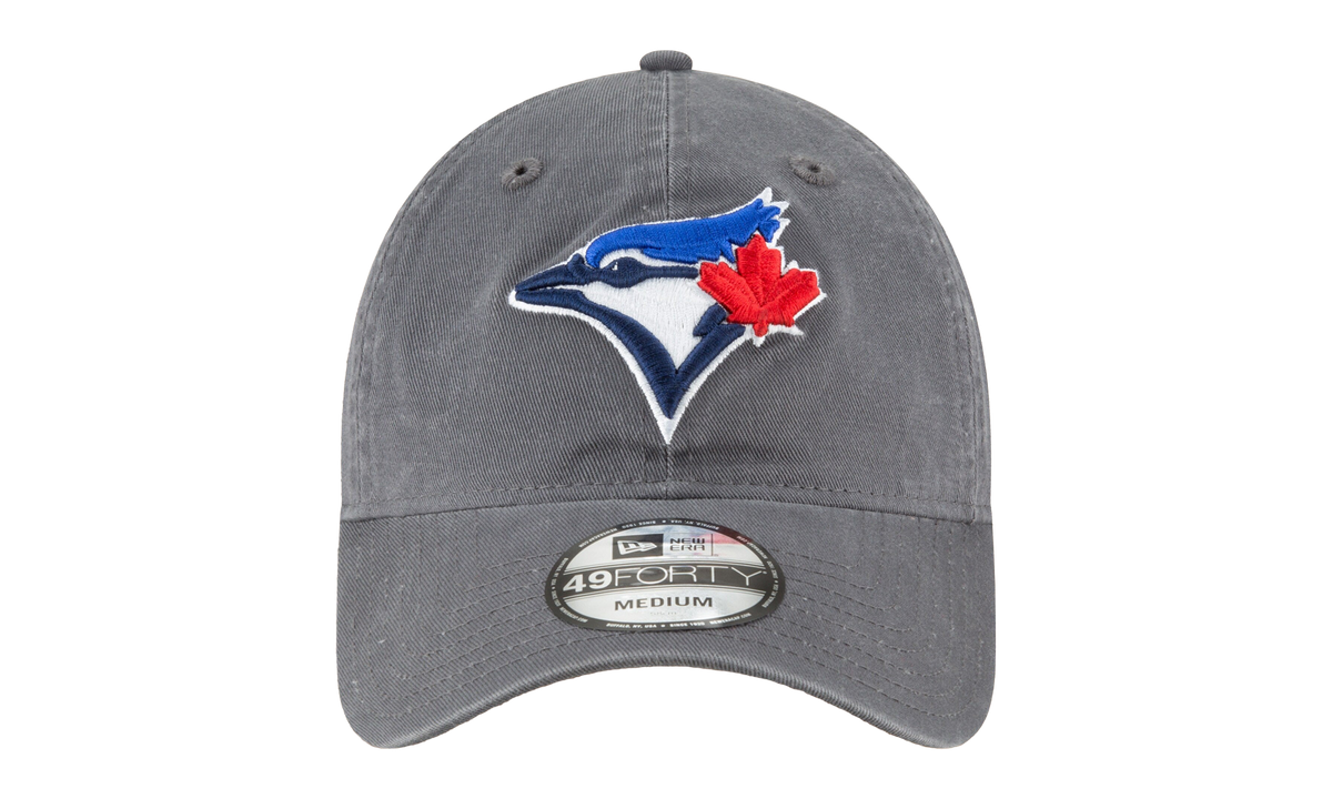 49FORTY Toronto Blue Jays Core Fit Fitted Hat "Dark Grey" NE666