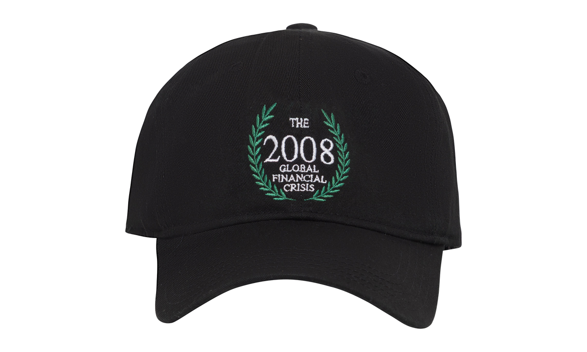 Financial Crisis Hat "Black" PRAY242221