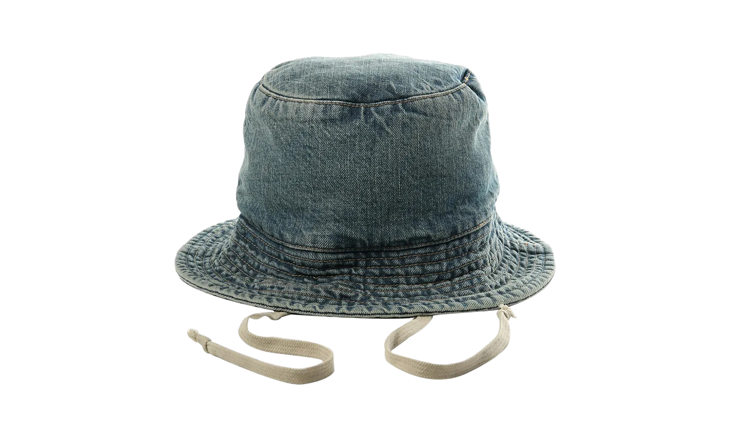 Cappello In Denim Gilligan Hat "Washed Indigo" DA01F4479 DWB 06