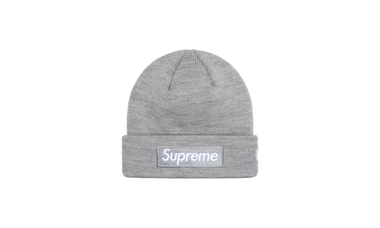 New Era® Box Logo Beanie "FW24 Heather Grey" SU935