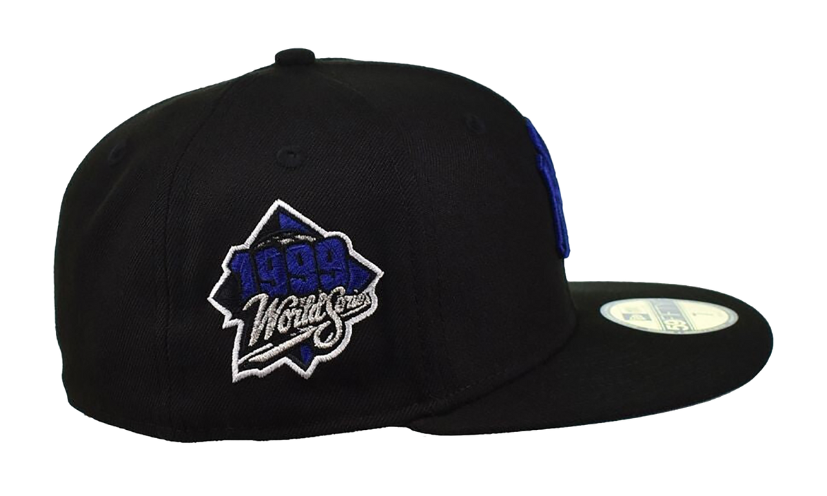 59FIFTY New York Yankees Fitted Hat "Black / Royal Blue" 70909525