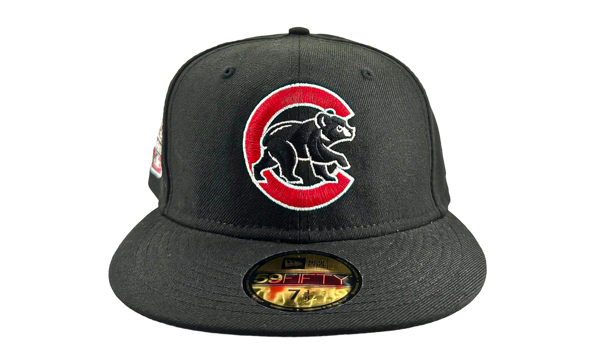 59FIFTY Chicago Cubs Fitted Hat "Pink Brim All Star Patch Black" NE1232