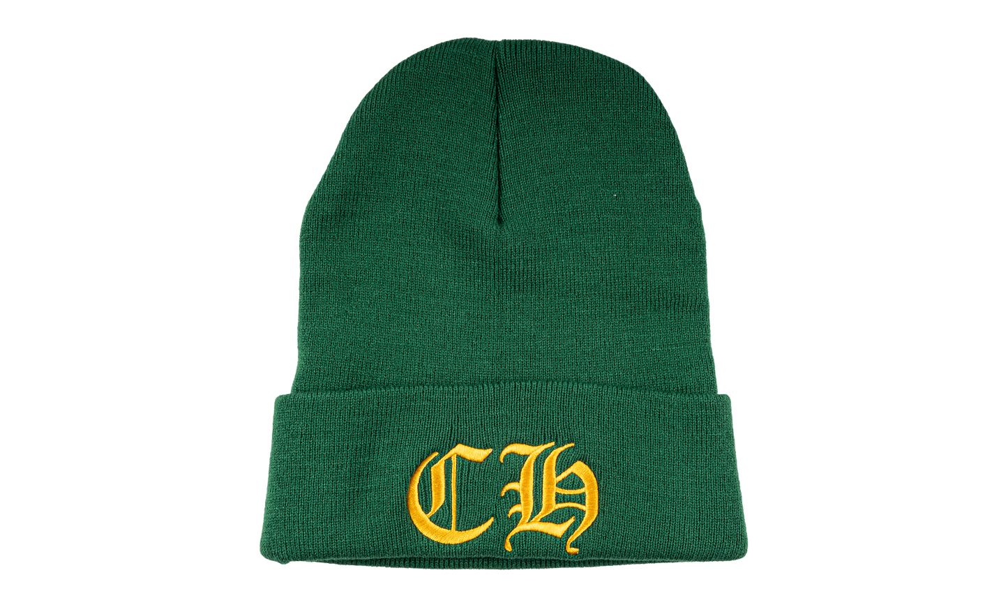 CH Logo Beanie "Green / Yellow" CHRM1446