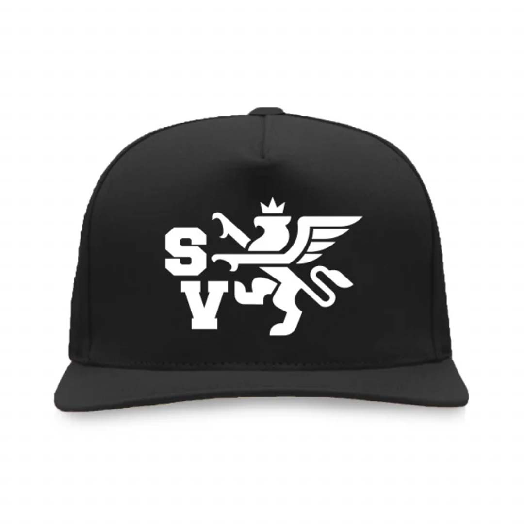 Saint Vanity Black White Griffin Hat