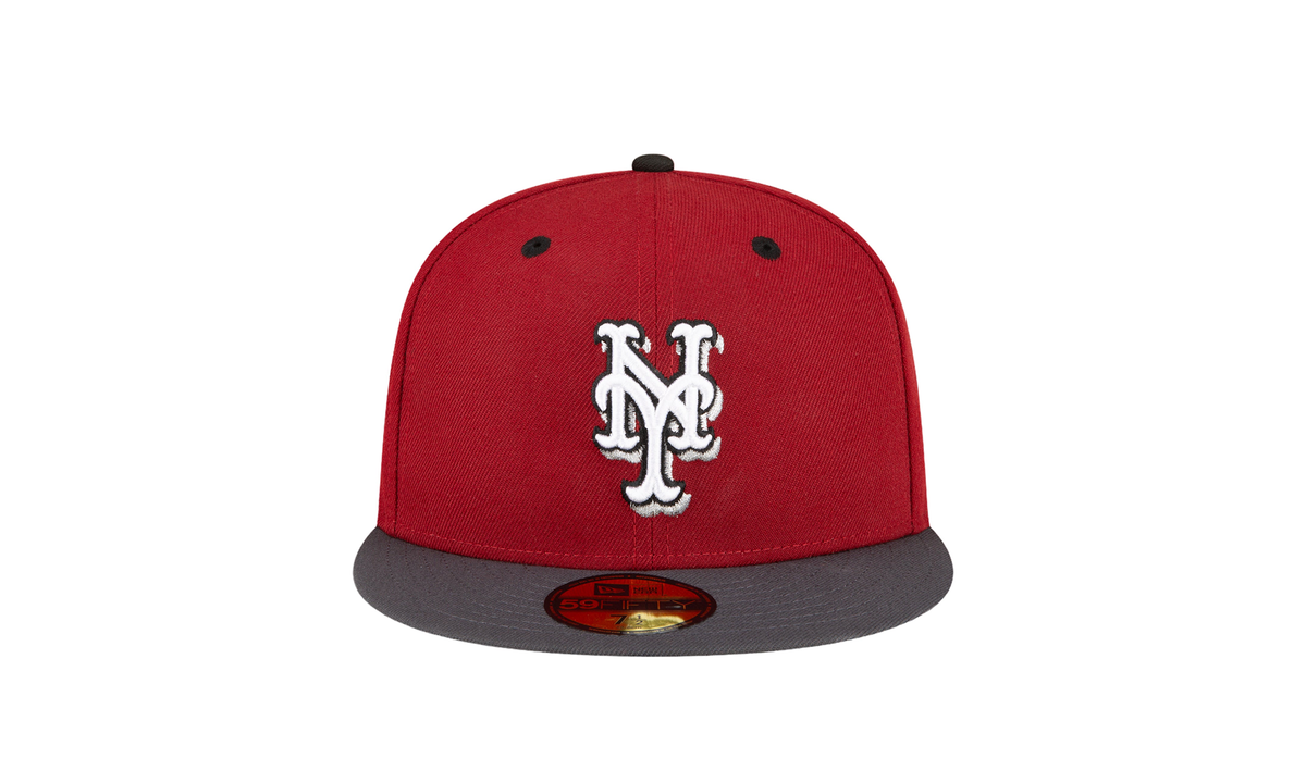 New York Mets 50th Anniversary 59FIFTY Fitted Hat "Red" 70782722