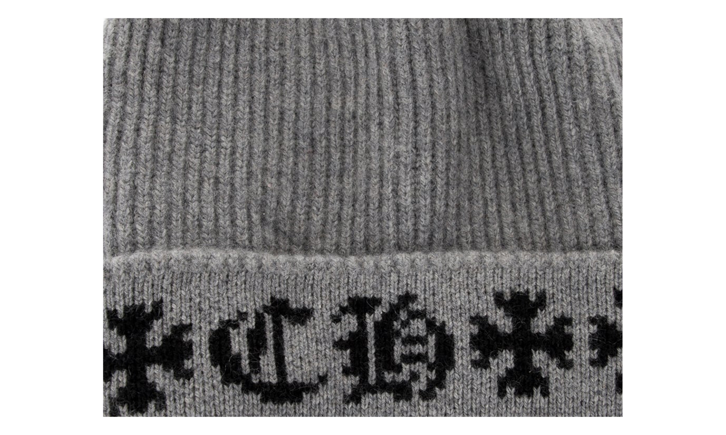 Big Daddy Cashmere Beanie "Grey" CHRM0910
