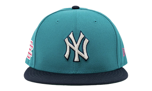 59FIFTY MLB NY YANKEES FITTED HAT "ERIC EMANUEL - Green/ Navy" EE431