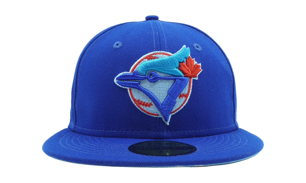 59FIFTY Toronto Blue Jays Cloud Under Fitted Hat "Blue / Sky Blue Cloud - Under Brim" NE815
