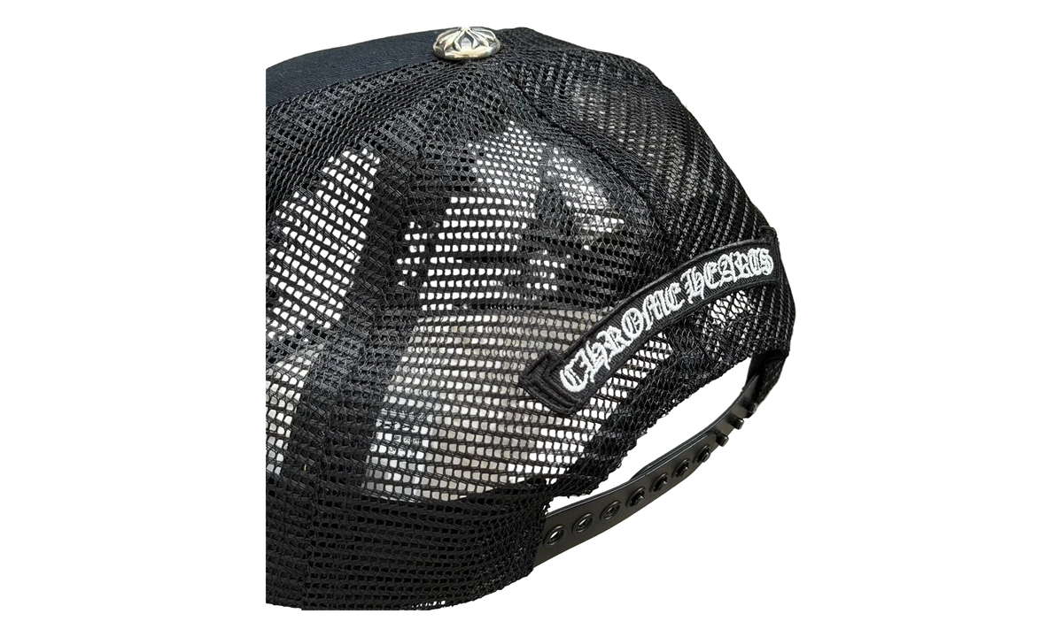 Triple Cross Cemetery Hat Pony Hair "Black" CHRM1753