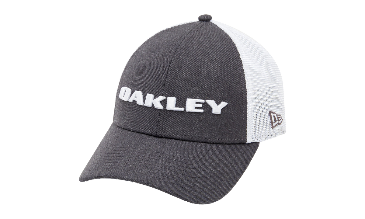 9FORTY OAKLEY x New Era Heather Fitted Hat "Graphite" 911523 00N