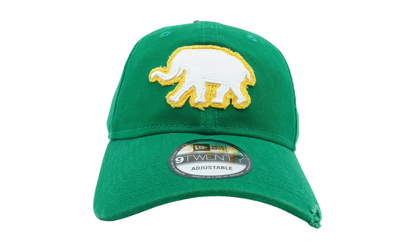 9TWENTY Oakland Athletics Distressed Patch Adjustable Hat "Green" NE754