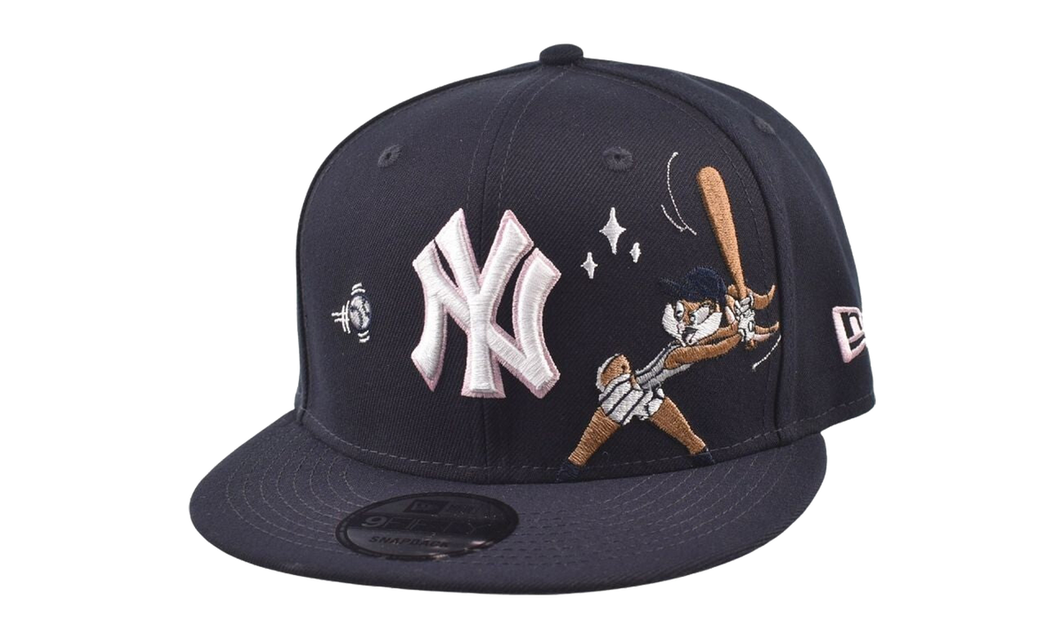 9FIFTY Looney Tunes New York Yankees Bunny Snapback Hat "Navy" 60857972