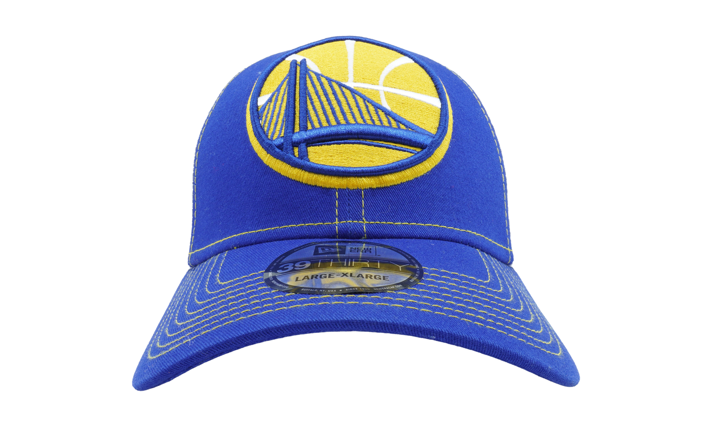 39THIRTY Golden State Warriors Mega Team Neo Flex Fit Hat "Blue / White" NE1145