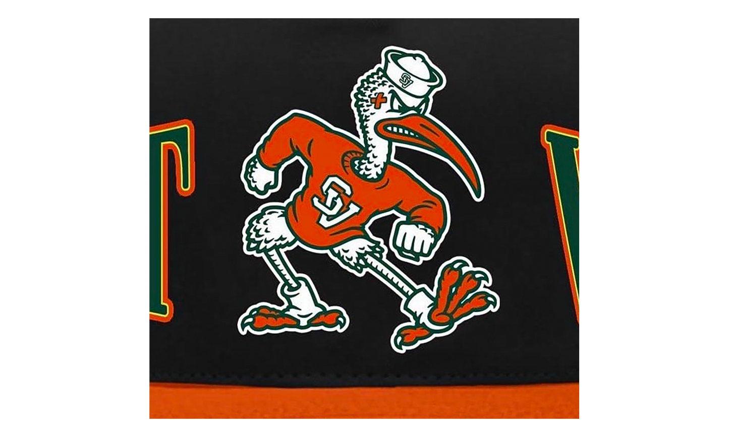 Canes Snapback Hat "Orange" SV080