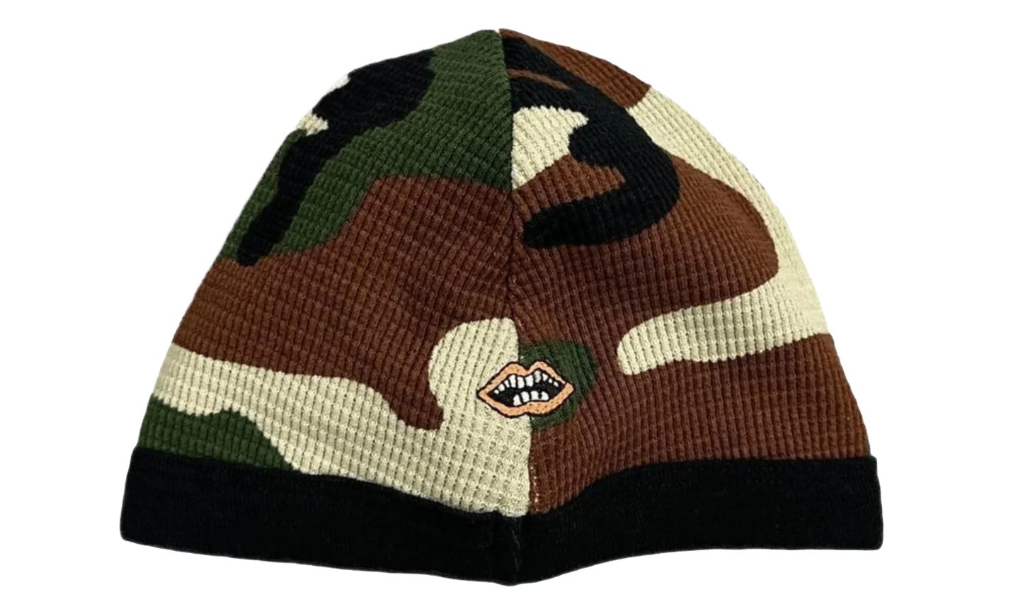 Matty Boy Dagger Lips Skull Cap Thermal Beanie "Camo" CHRM1508