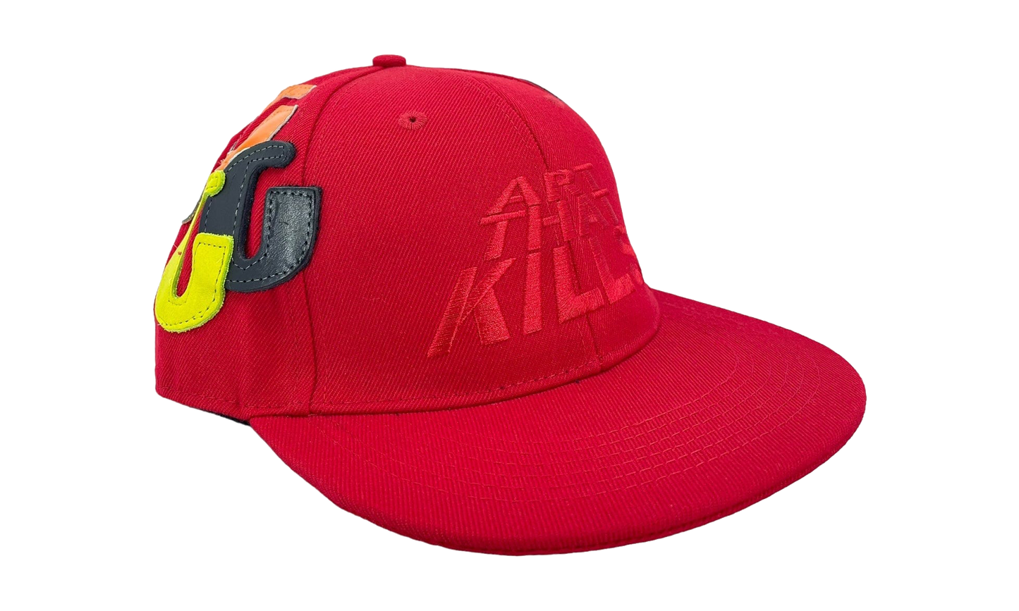 ATK G Patch Fitted Hat "Red" GD123