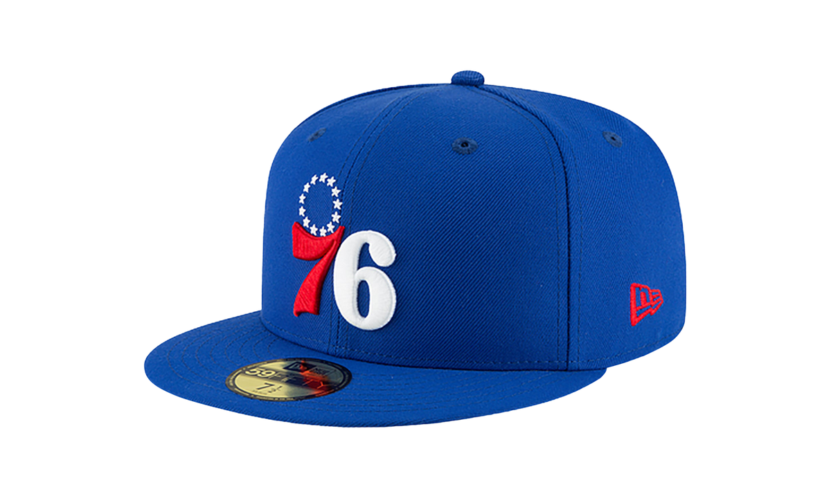 59FIFTY Philadelphia 76ers Basic Fitted Hat "Royal Blue" NE1002