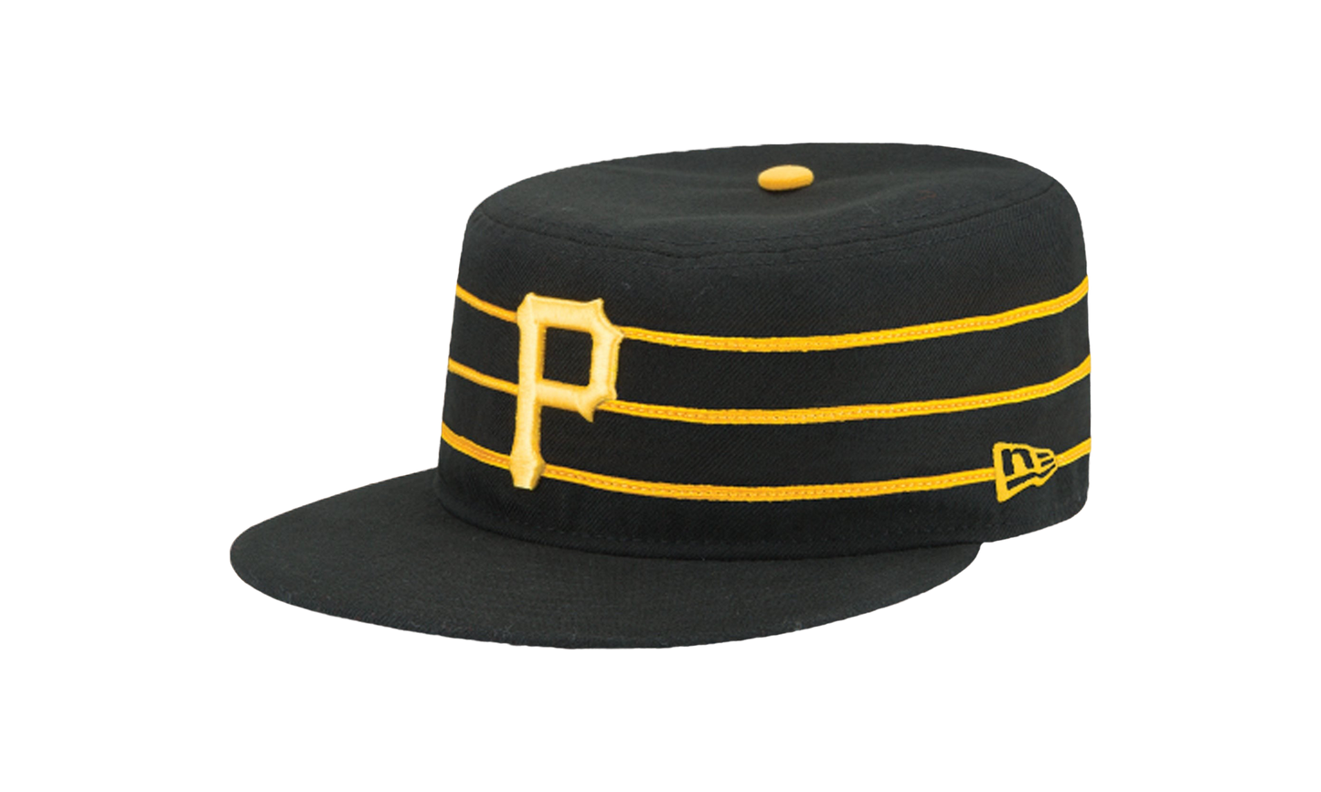 59FIFTY Pittsburgh Pirates Alternate 2 Team Authentic Collection On-Field Fitted Hat "Black / Gold" NE627