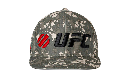 UFC Digital Camo Flat Brim Snapback Hat "Camo" VT85Z CAM UUFC