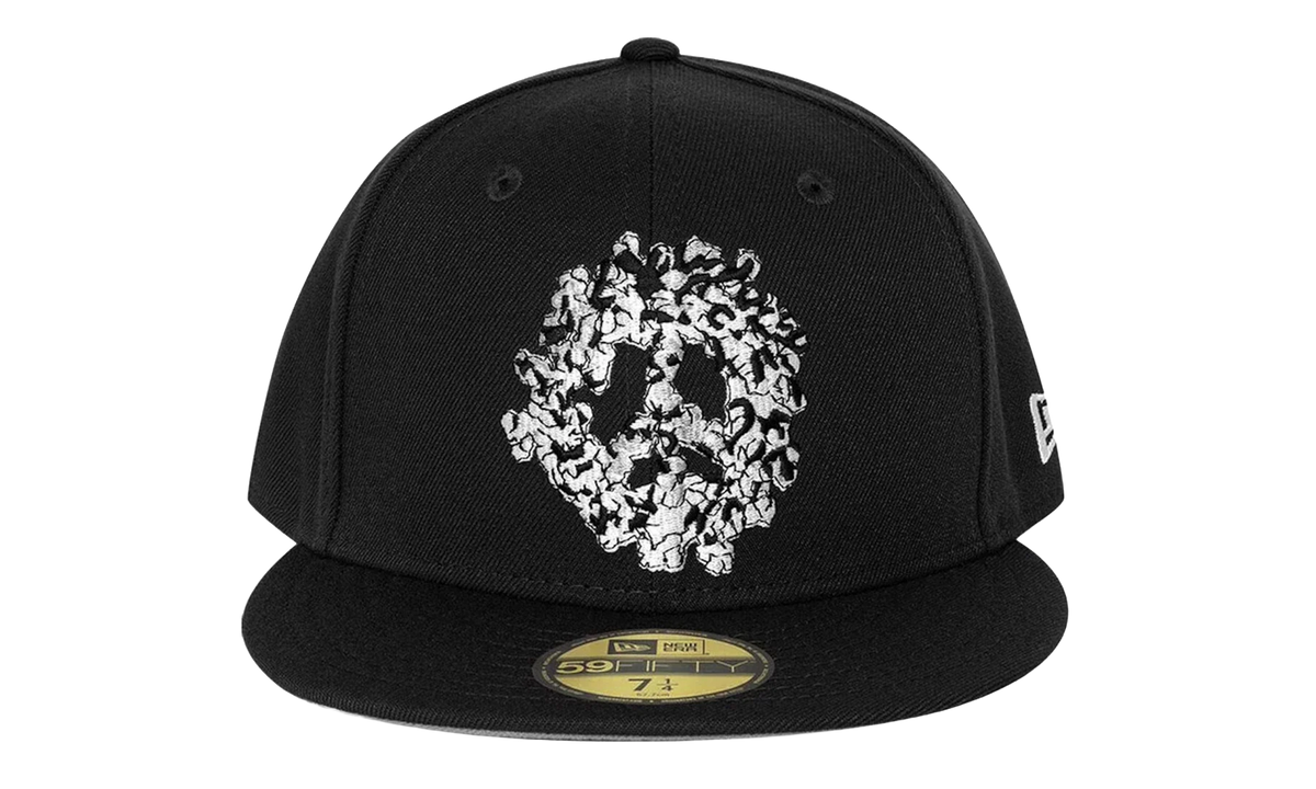 Peace Wreath Snapback Hat "Black" DT489