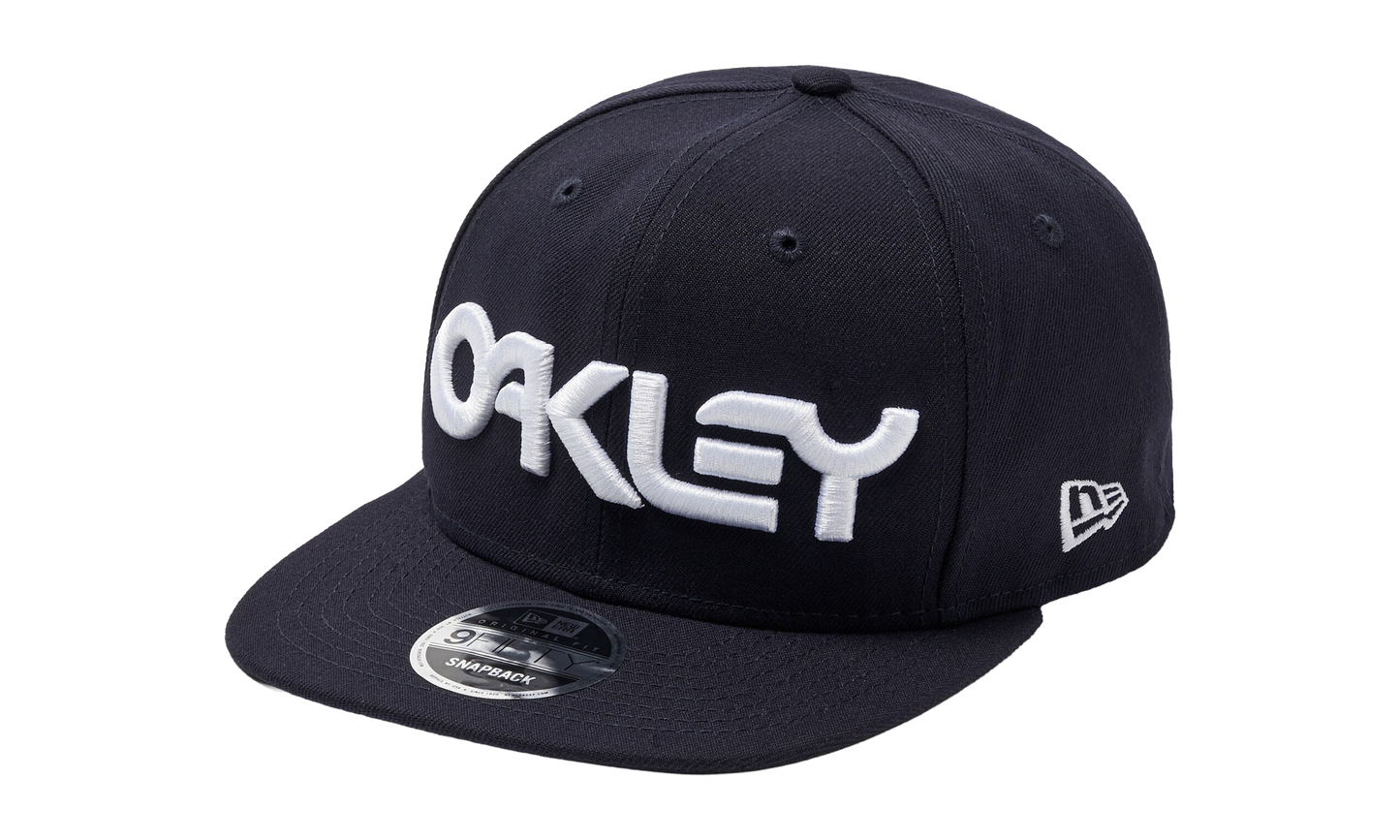 9FIFTY OAKLEY x New Era Mark II Novelty Snapback Hat "Fathom Dark Blue" 911784 6AC