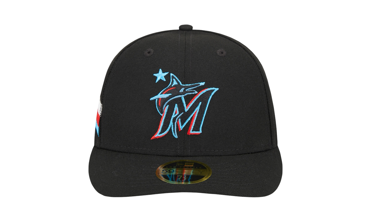 59FIFTY Miami Marlins 2023 All Star Game Workout Fitted Hat "Black / Grey - Under Brim" NE920