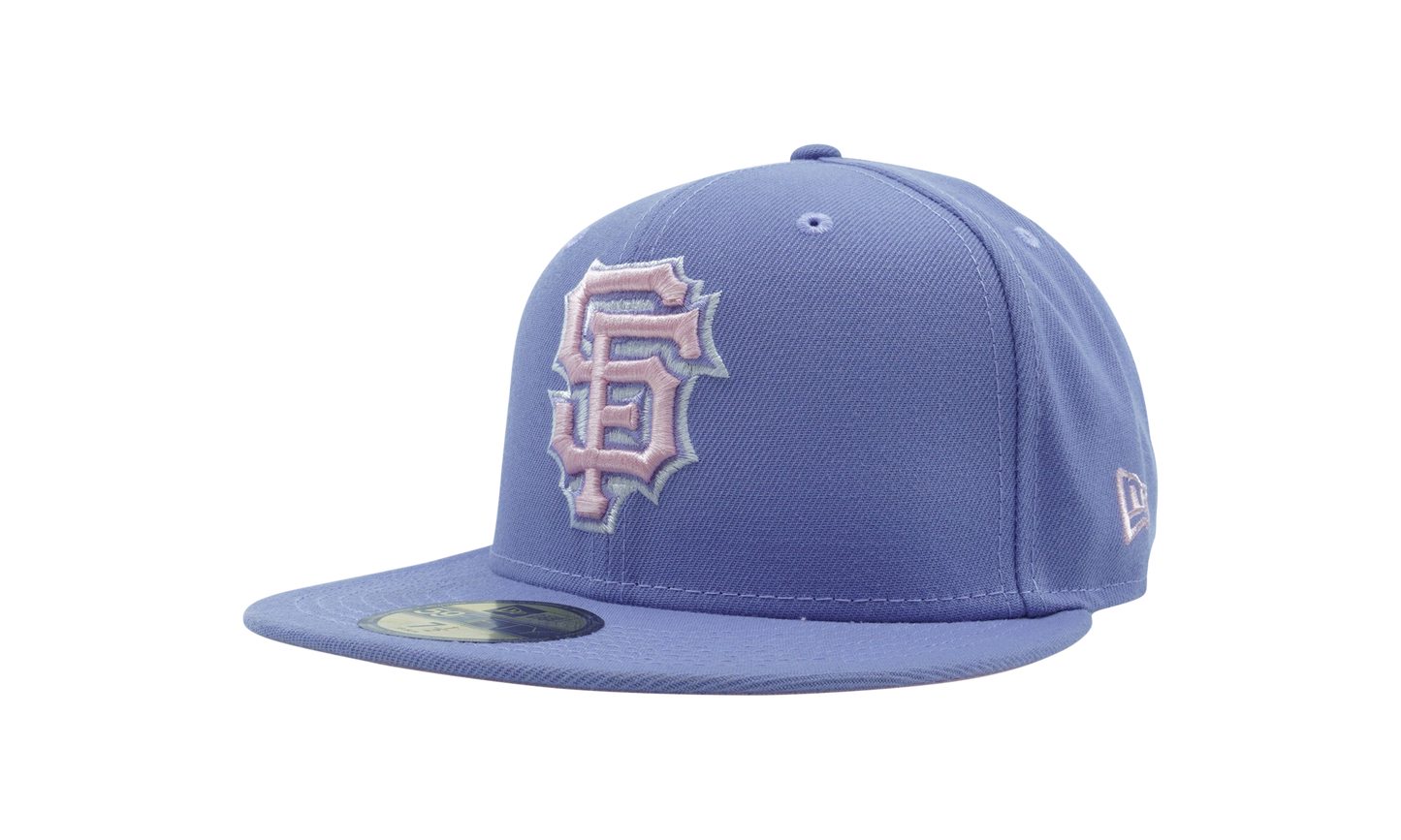 59FIFTY San Francisco Giants Inaugural Side Patch Fitted Hat "Lavender" NE1073