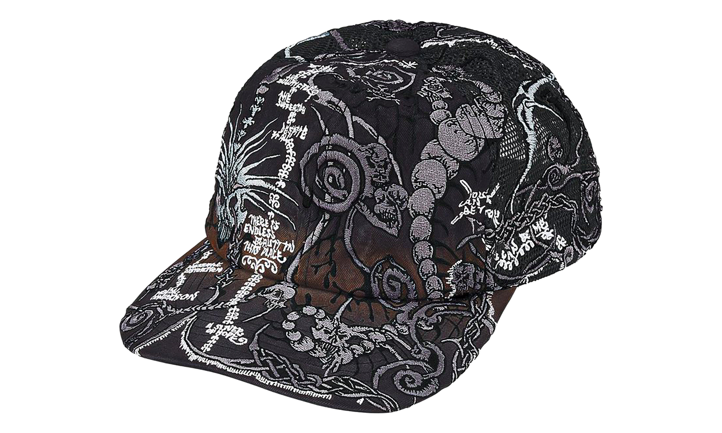 Wombat Embroidered Mesh Back 6-Panel "SS26 - Black" SU27995