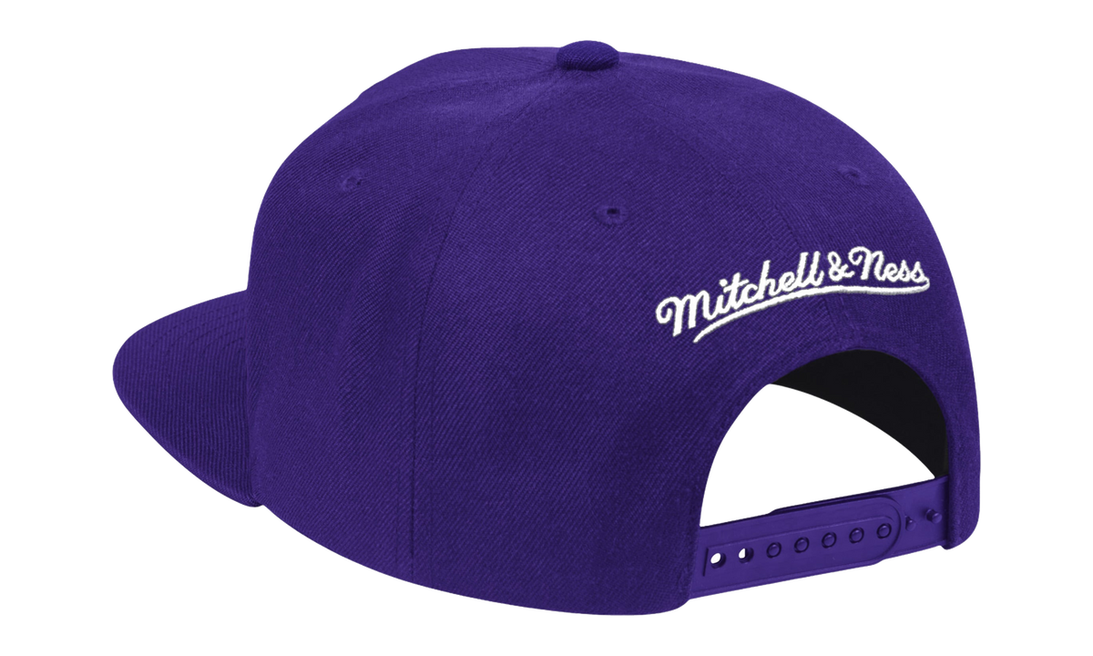 NBA Los Angeles Lakers HWC Logo Remix Snapback Hat "Purple" 6HSSSH20054 LALPURP