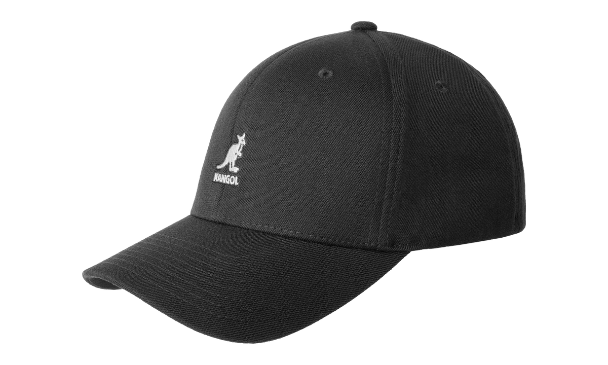 Wool Flexfit Baseball Cap "Black" 8650BC BK001